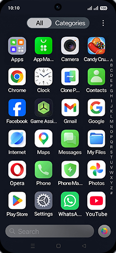 Step 2: Tap on Google photos icon.