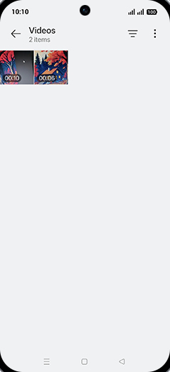 Step 5: Tap on desired Slow-mo Video.