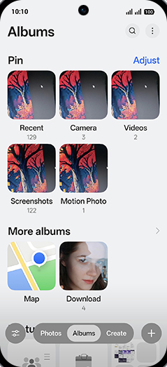 Step 4: Tap on desired image folder.