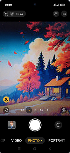 Step 3: Tap on Motion icon.
