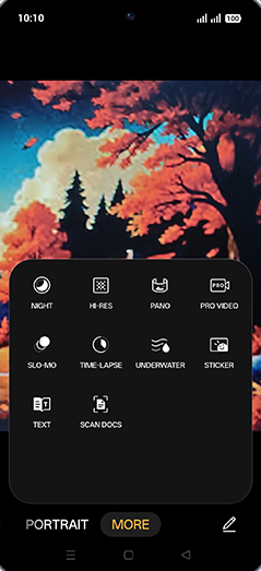 Step 4: Tap on PRO VIDEO.