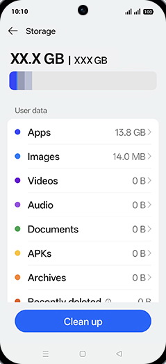 Step 5: Check Storage.