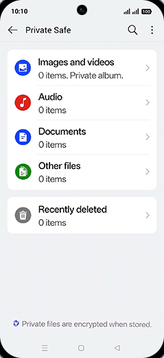 Step 6: Tap on desired Folder.