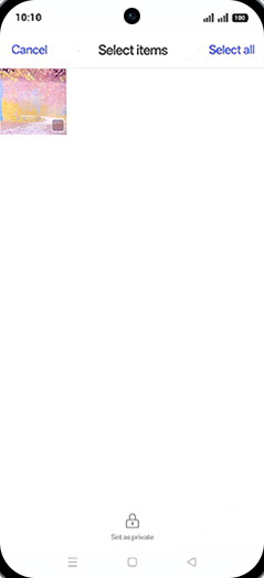 Step 8: Check Mark on Image.