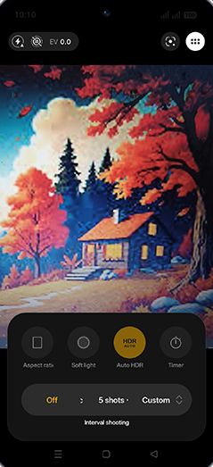 Step 5: Tap on Custom.