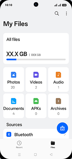 Step 3: Tap on Documents.