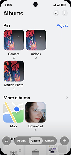 Step 4: Tap on desired Folder.