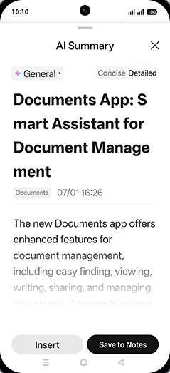 Step 8: Tap on Save to Notes.