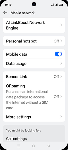 Step 4: Tap on BeaconLink.