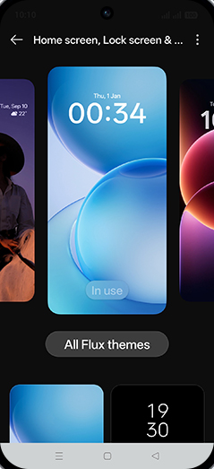Step 4: Select desired Flux themes.