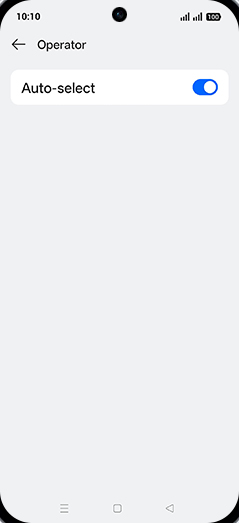 Step 6: Tap on Auto-select to turn OFF.