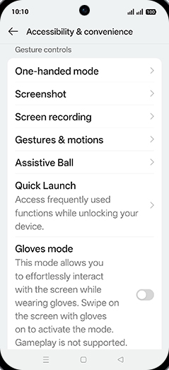 Step 4: Tap on Screenshot.